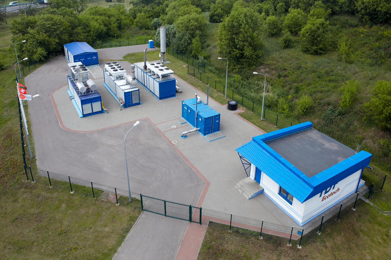 Deponieentgasungsanlage Trostenez, Minsk, Weiß